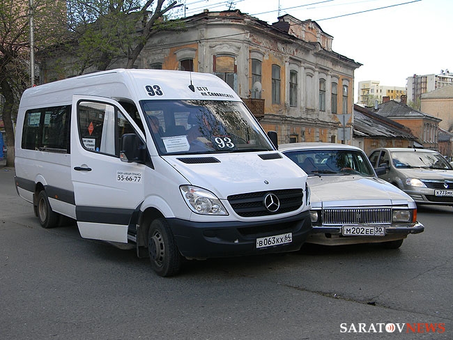 Маршрутка 93 в Саратове: маршрут, остановки — Яндекс Карты