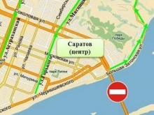 Схема транспорта саратова