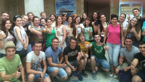 Студенты СГЮА отправились на отдых в Крым