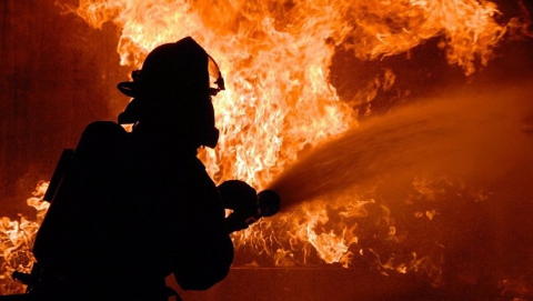 В Саратове сгорели два биотуалета