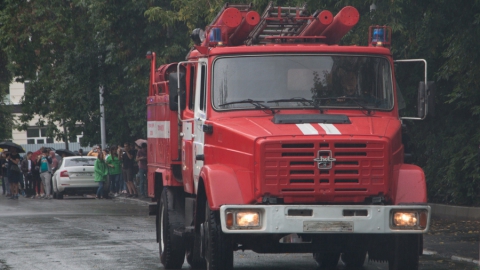 Пожарные выезжали по тревоге на вызов в этнографический музей Саратова