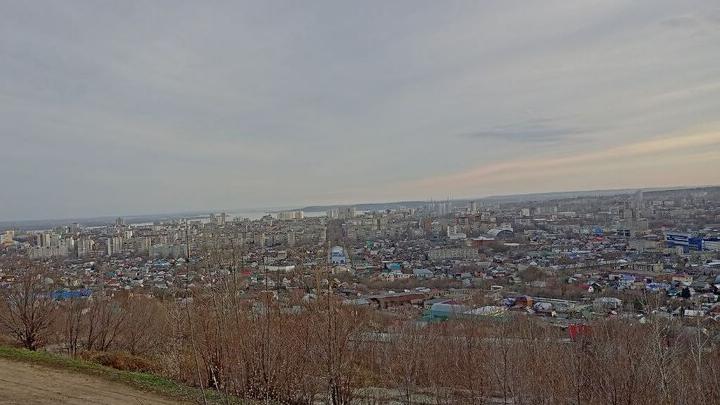 В Саратове прохладный день с северным ветром