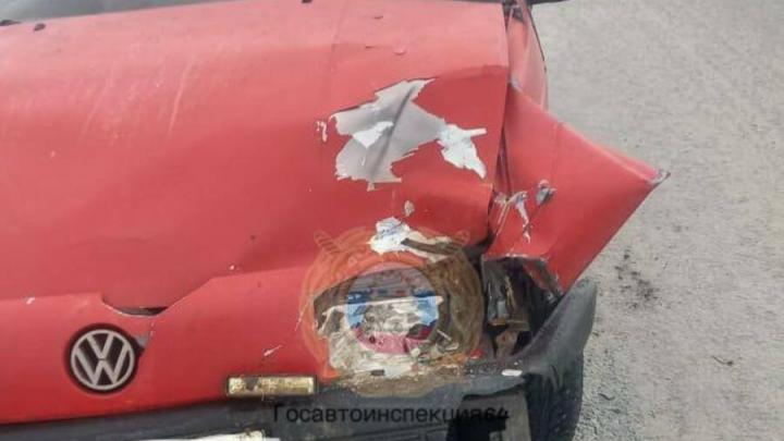 Автоледи пострадала в массовом ДТП в Гагаринском районе Саратова