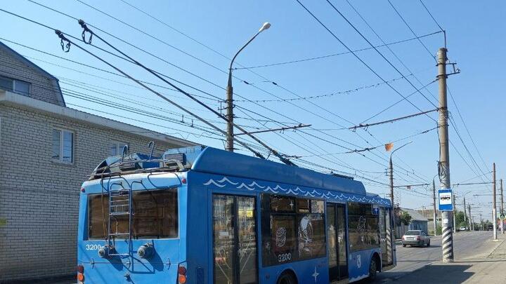 В Саратове временно не курсируют два троллейбусных маршрута