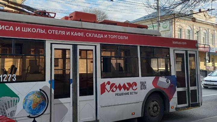 В Саратове временно остановлено движение троллейбусов №3