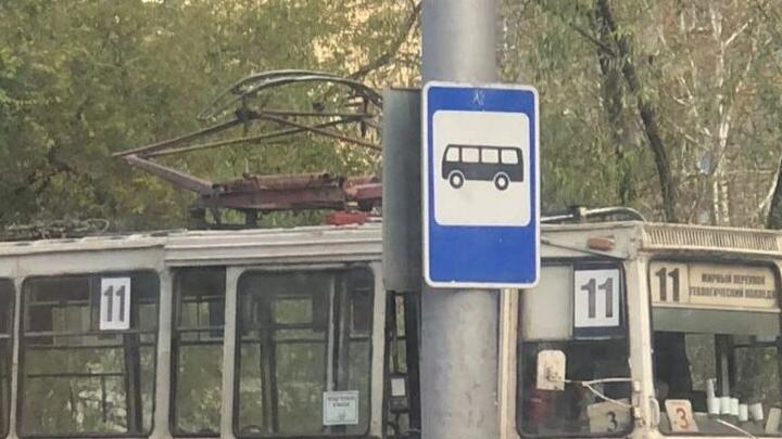 В Саратове остановилось движение трамваев №11