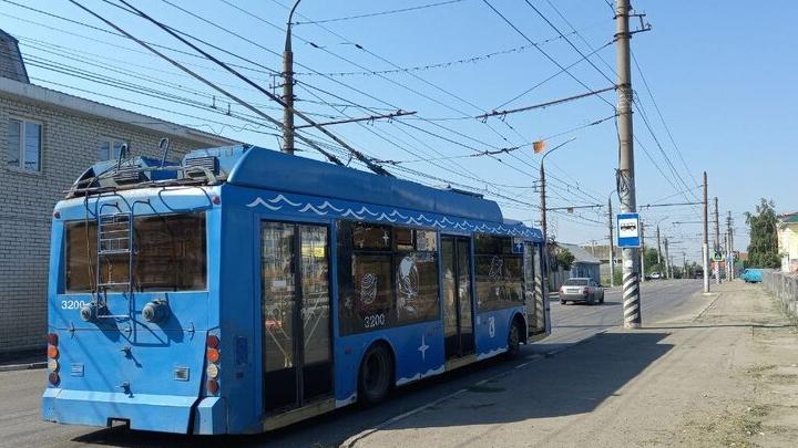 В Саратове прервалось движение трех троллейбусных маршрутов