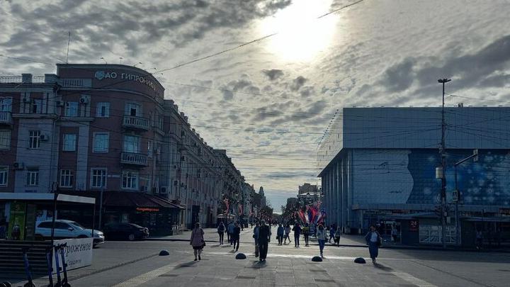 В Саратове ясно и жарко