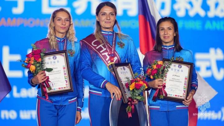 Саратовчанка взяла бронзу на Чемпионате мира по пожарно-спасательному спорту в Китае