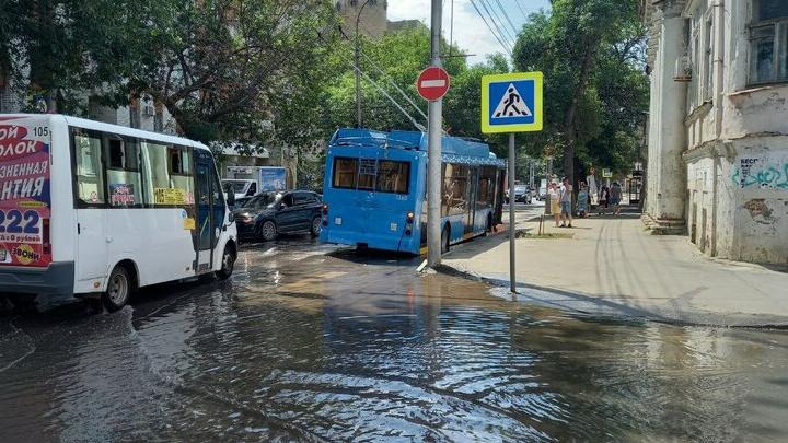 В Саратове из-за коммунальных работ закрылись два троллейбусных маршрута