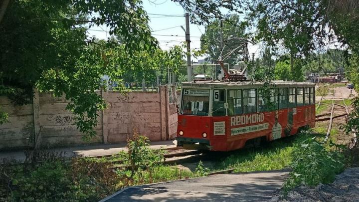 В Саратове ремонтируют Заводское трамвайное депо