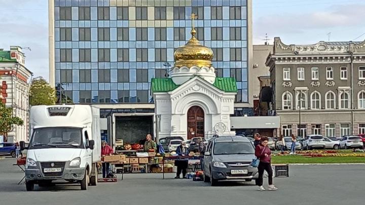 В Саратове благоустроят территорию у часовни Александра Невского на Театральной площади