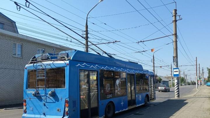 В Саратове остановилось движение двух троллейбусных маршрутов