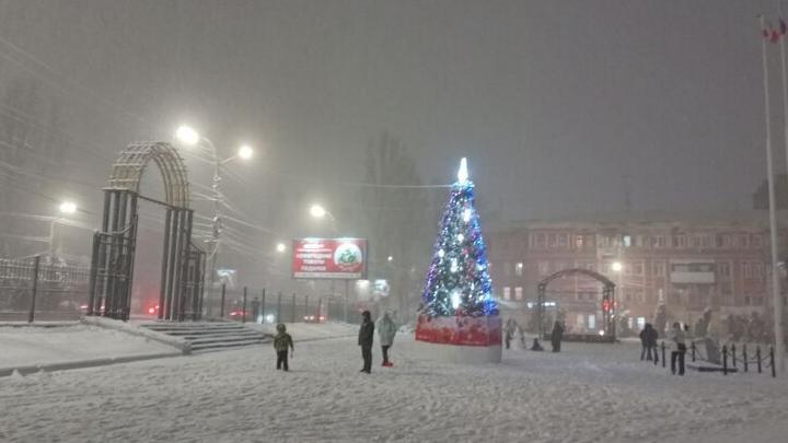 В Саратове прогнозируют метель