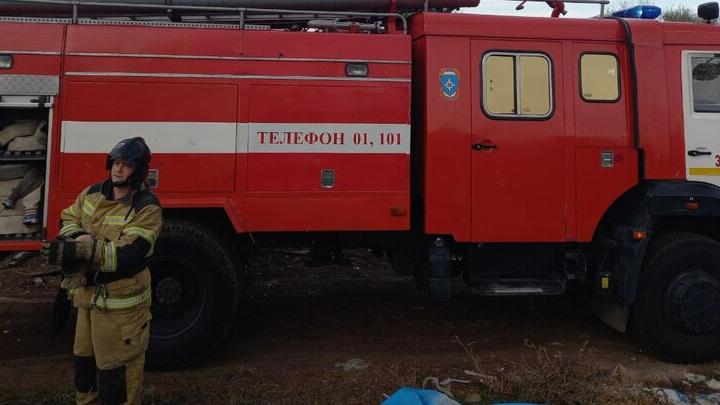 На промышленном предприятии в Энгельсе ликвидировали открытое горение