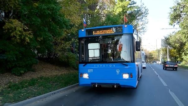 В Саратове временно приостановлено движение троллейбусов № 4 и 15